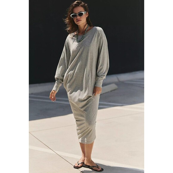 Free People Dresses & Skirts - Free People Free-est Lifestyle Maxi Dress Kimono Sleeve Oversized XL New 283998